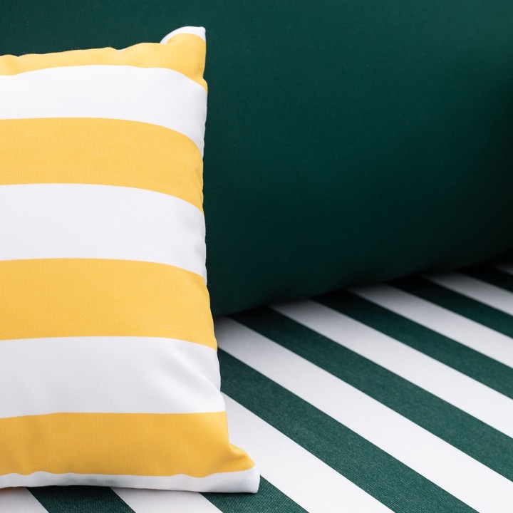 Coussins d'extérieur sur mesure, tissu Sunbrella | Néomousse