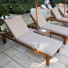 Coussins pour bain de soleil