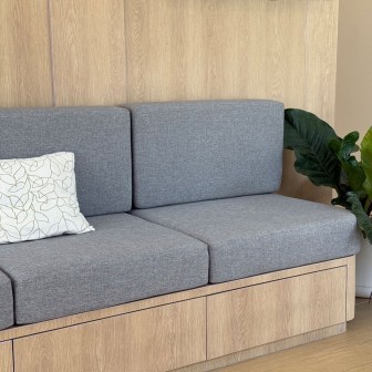 Coussins pour banquette